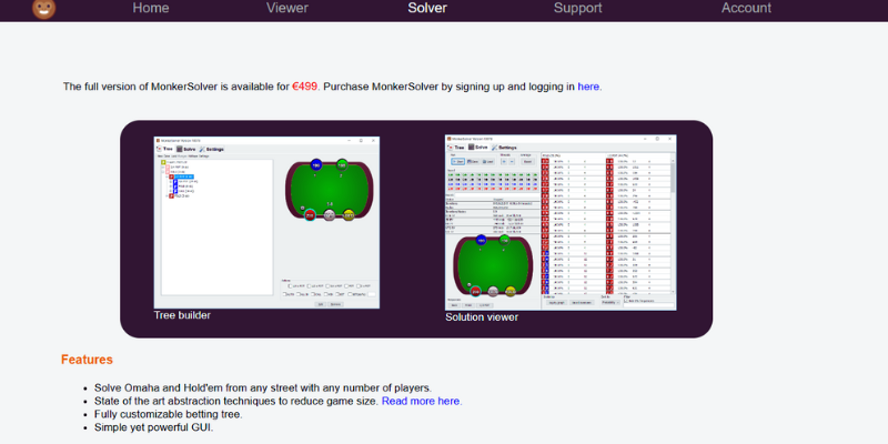 MonkerSolver-bästa-online-poker-programvara