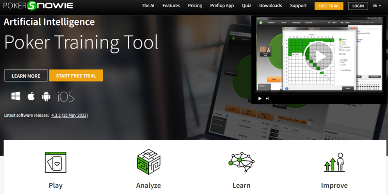 PokerSnowie-bästa-pokerprogramvara